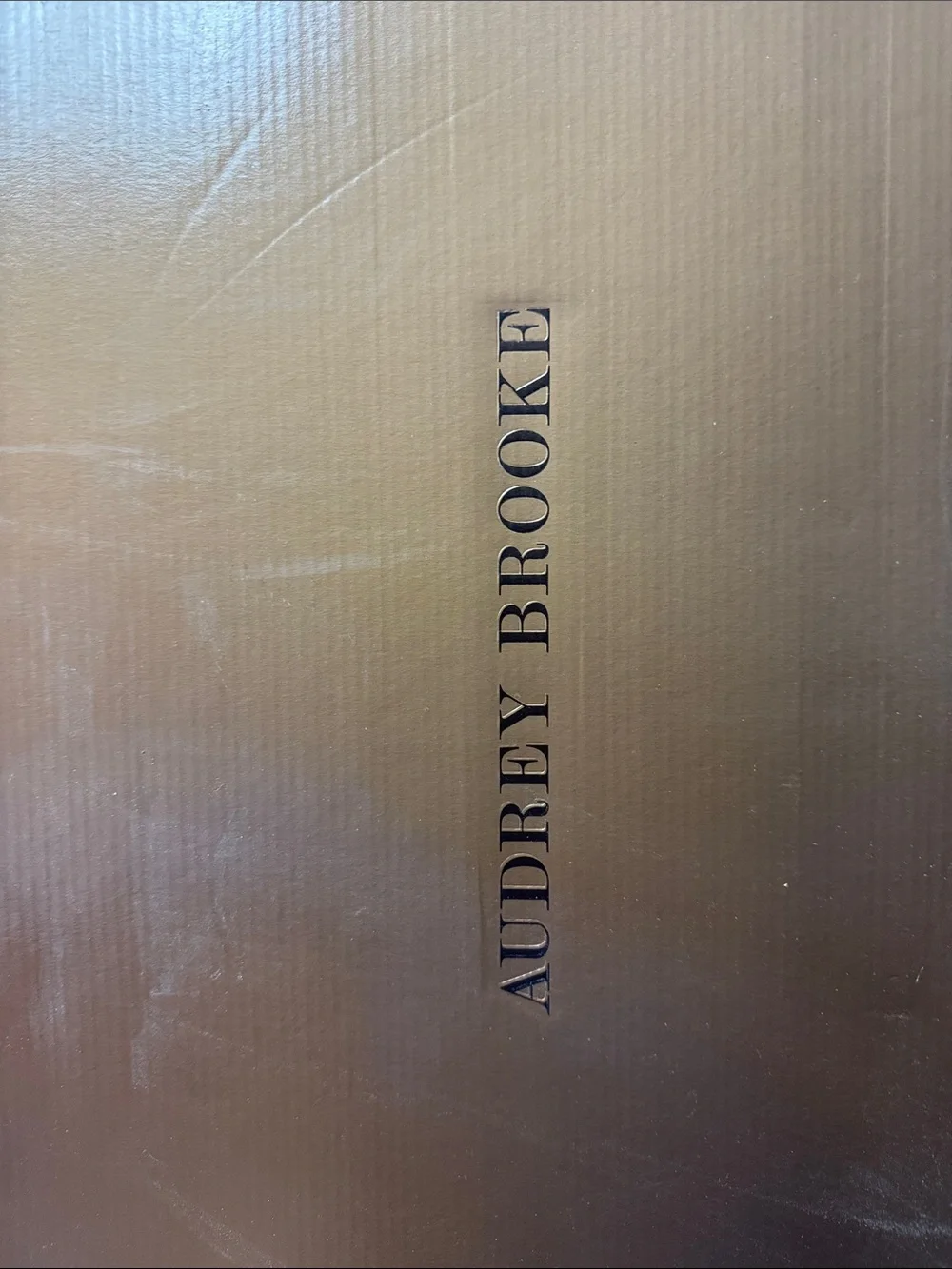 NWOT Audrey Brooke Black Over-the-Knee Leather Boots